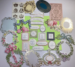 Anna Griffin Crown Sentiments and Embellishments 30 Pieces