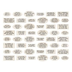 Tim Holtz ~ QUOTE CHIPS ~ Labels ~ Idea-ology