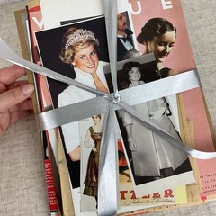 Curated Vintage Fashion Ephemera Collection | Princess Diana, Jackie O & More