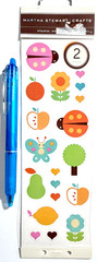 Lady Bugs Stickers Scrapbooking Card Making Journal Planner Martha Stewart
