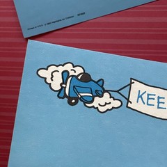 Vintage 90s Highlights 1993 Note Stationary Paper Sheets Balloon Pig & Plane