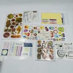 Creative Memories Lot 60+ Packets Stickers Mini Album ABC 123 Epoxy Vellum READ