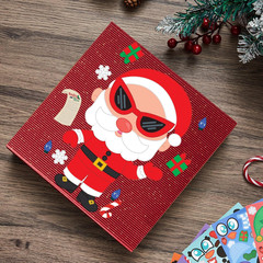 48Pcs Christmas Make a Face Sticker Sheets Kids DIY Party Favor Crafts Xmas Fun!