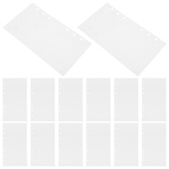 100Pcs Durable Double Sided Release Paper Sticker Book Pages for Binder Album