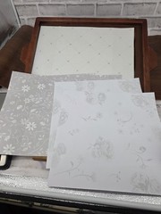Mixed Scrapbook Junk Journal Shadow Box Lot 7- Wedding/Bride – Cardstock/Stamps