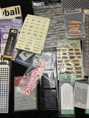 Large Lot Of Scrapbook Supplies