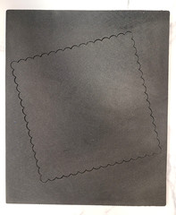 AccuCut Cutting Dies – SQ631G – SQ-Mini-Scallop – Giant Crease Die
