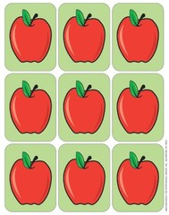 Eureka School 650160 Eureka Apples Stickers