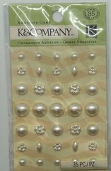 Scrapbook Stickers Rhinestones Gems Bling Theme – Dimensional Stickers