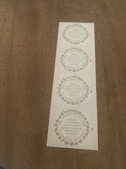 Mrs Grossman Vintage Quilted Pattern Sticker