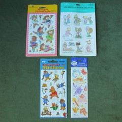 Sticker Lot Mixed Assorted Sticker Sheets Mostly Vintage