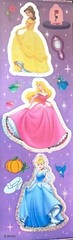 PRINCESS – AURORA CINDERELLA BELLE Glittery Sandylion Stickers VINTAGE