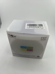 PARLAIM 3 X 5 Inch Rectangle Adhesive Color Stickers 500 Labels Purple READ!!!!