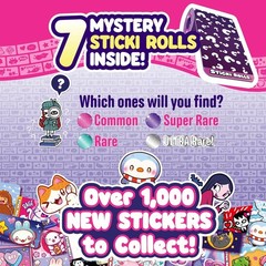 Wearable Sticker Bracelet & Collection Book | 120 Mini Stickers, 1000+ Designs