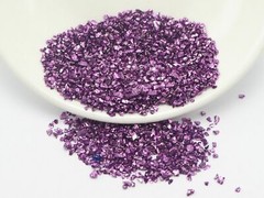 45 Gram Glass Crushed Chips Powder Irregular Shape Nail Art Tips + Storag Box