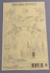 Mrs. Grossman’s Multicolor Fantasy & Magic Knights Stickers Scrapbooking