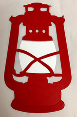 Tim Holtz Die Cuts * Rustic Lantern * 8 Sets * Black, Kraft or Red Cardstock
