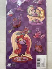 Lot Of 3 RARE K&Company Red Hat Society Sticker Lot Embossed Grand Adhesions NIP