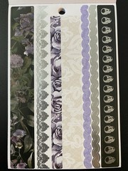 RECOLLECTIONS HALLOWEEN STICKER BOOK 12 PAGE 336 PC STICKERS DEAD REGENCY