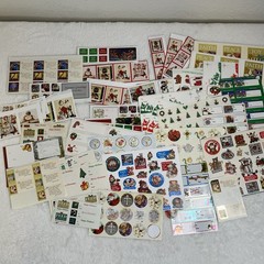 Vintage Christmas Stickers & Present Gift Tags * New* Scrapbook