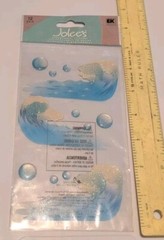Ocean Waves Stickers Jolee’s Scrapbooking Journaling Card Making Beach