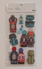 Backpacking Hiking Camping Scrapbooking Stickers by Recollections
