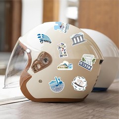50 Pcs Greece Travel World Stickers City Souvenirs Stickers Waterproof Vinyl