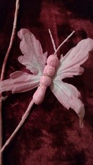 PINK BUTTERFLY SILK ARTIFICIAL FLOWERS