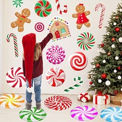 Christmas Decorations – Christmas Wall Stickers Christmas Floor Decals