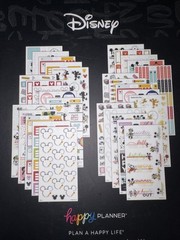 Happy Planner Sticker Books Disney – Mickey & Minnie Seasonal Misc 95% Full