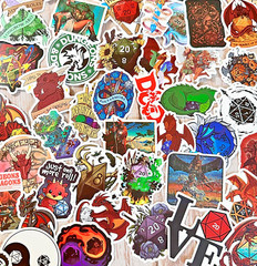 DUNGEON and DRAGONS stickers, 20pcs, D&D, fantasy roleplaying FREE Shipping*