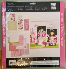 Lot: MAMBI Princess Scrapbook Kit Stickers Clear Stamp! Jolee’s Boutique, Sticko