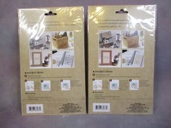 Crafters Square Metallic Rub-On Transfer | Set of 2 |Nautical ~ Ocean ~ Seashell