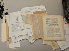  vintage junk journal paper lot, antique book pages, ephemera, forgien language 