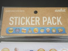 EMOJI 850 Stickers or 18 Sheets for Planner or Crafting NEW – FREE SHIPPING
