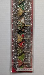 Tim Coffey Christmas Specialty Adhesive Scrapbook Borders By K&Company VERY RARE