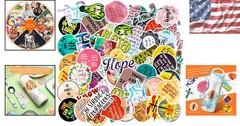 Faith Verse Stickers: 100 Inspirational Waterproof Decals for Stylish Journaling