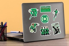 GREEN LANTERN VARIETY DIE CUT VINYL 50 CT STICKER PACK