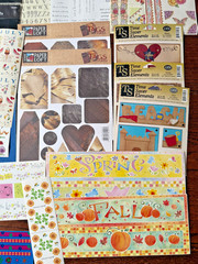 Lot Scrapbook Kits Pack Sticker Sheets Creative Memories My Minds Eye NRN K & Co