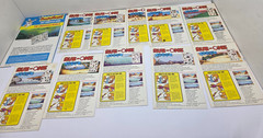 RARE Vintage Letraset Action Transfers Rub-Ons PrestoMagix Lot Of 11 Used