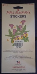 Vintage Mrs Grossmans Stickers Terrarium Reptiles 2003 Sealed Y2K NOS 3 Sheets