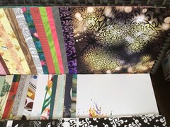 A. HUGE 12×12 SCRAPBOOK PAPER LOT~200 Shts.~Mixed Themes & Brands~NEW