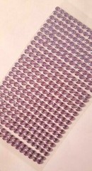 CraftbuddyUS 390 pcs 4mm (26 Stripes) Lilac Self Adhesive Round Rhinestone Gems