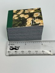 Mo Card Vellum Small Books Qty 4 Floral Van Gogh Color Vintage-theme Scrapbook