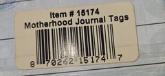Daisyds cardstock diecuts Motherhood journal tags for scrapbook crafts