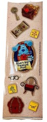 Vintage 1999 Blue’s Clues Lot of 2 Sticker Sheets NOS Nickelodeon