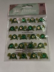 Jolee’s Boutique «Turtles» Glitter Jem dimensional stickers (16 pcs) Free Ship!