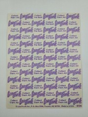 Vintage Lisa Frank Sticker Sheet Surfboard Sandcastles Sunglasses S126 1990 4×6″