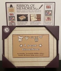 Ribbon of Memories 1 Year Timeline Twinkle Twinkle Star Hanging Photo Display