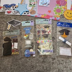 Jolee’s Boutique EK Success Scrapbook Sticker Lot Graduation School Sports Prom
